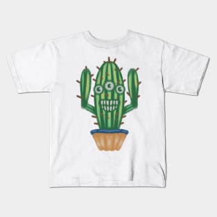 Smile cactus Kids T-Shirt